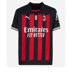 AC Milan Rafael Leao #17 Thuis tenue Mensen 2022-23 Korte Mouw-1