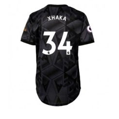 Dames Arsenal Granit Xhaka #34 Uit tenue 2022-23 Korte Mouw