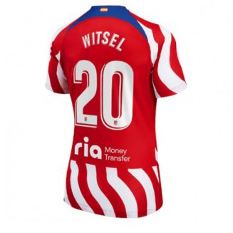 Dames Atletico Madrid Axel Witsel #20 Thuis tenue 2022-23 Korte Mouw