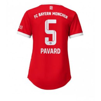 Dames Bayern Munich Benjamin Pavard #5 Thuis tenue 2022-23 Korte Mouw