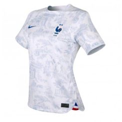 Dames Frankrijk Benjamin Pavard #2 Uit tenue WK 2022 Korte Mouw-1