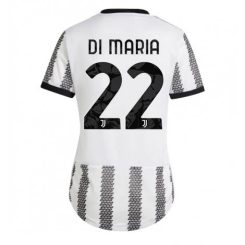 Dames Juventus Angel Di Maria #22 Thuis tenue 2022-23 Korte Mouw