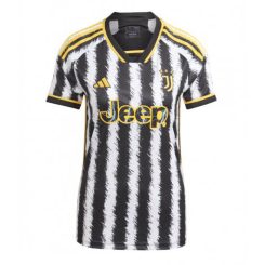 Dames Juventus Angel Di Maria #22 Thuis tenue 2023-24 Korte Mouw-1