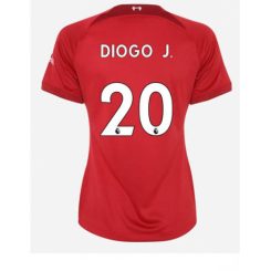 Dames Liverpool Diogo Jota #20 Thuis tenue 2022-23 Korte Mouw