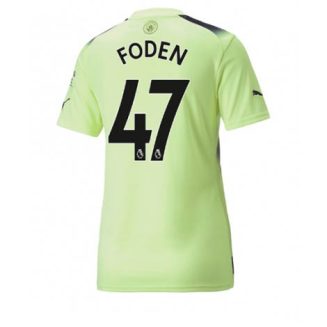 Dames Manchester City Phil Foden #47 Derde tenue 2022-23 Korte Mouw