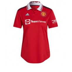 Dames Manchester United Anthony Martial #9 Thuis tenue 2022-23 Korte Mouw-1