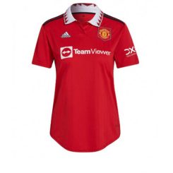 Dames Manchester United Christian Eriksen #14 Thuis tenue 2022-23 Korte Mouw-1