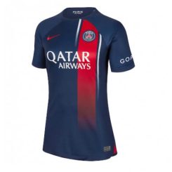 Dames Paris Saint-Germain Lionel Messi #30 Thuis tenue 2023-24 Korte Mouw-1