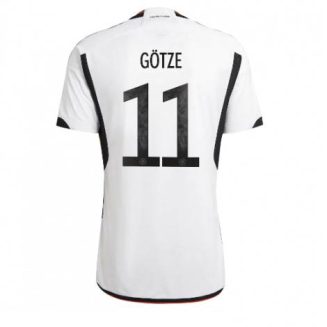 Duitsland Mario Gotze #11 Thuis tenue Mensen WK 2022 Korte Mouw