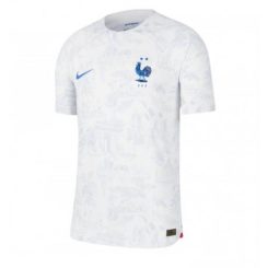 Frankrijk Benjamin Pavard #2 Uit tenue Mensen WK 2022 Korte Mouw-1