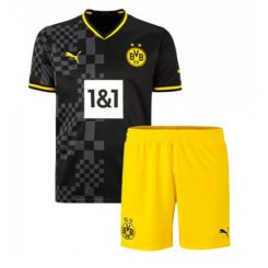 Kids Borussia Dortmund Mats Hummels #15 Uit tenue 2022-23 Korte Mouw (+ Korte broeken)-1