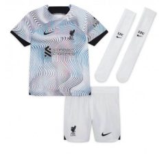 Kids Liverpool Darwin Nunez #27 Uit tenue 2022-23 Korte Mouw (+ Korte broeken)-1