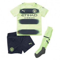 Kids Manchester City Ilkay Gundogan #8 Derde tenue 2022-23 Korte Mouw (+ Korte broeken)-1