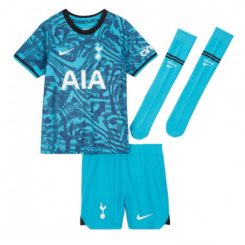 Kids Tottenham Hotspur Harry Kane #10 Derde tenue 2022-23 Korte Mouw (+ Korte broeken)-1