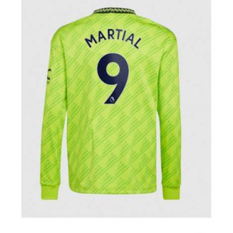 Manchester United Anthony Martial #9 Derde tenue Mensen 2022-23 Lange Mouw