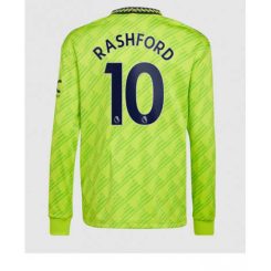 Manchester United Marcus Rashford #10 Derde tenue Mensen 2022-23 Lange Mouw