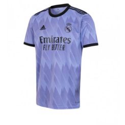 Real Madrid Federico Valverde #15 Uit tenue Mensen 2022-23 Korte Mouw-1