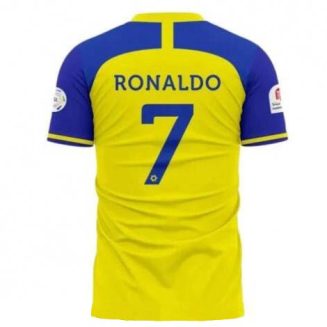 Al-Nassr Cristiano Ronaldo #7 Thuis tenue Mensen 2023-24 Korte Mouw