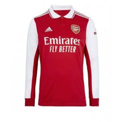 Arsenal Ben White #4 Thuis tenue Mensen 2022-23 Lange Mouw-1