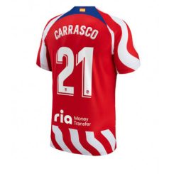 Atletico Madrid Yannick Carrasco #21 Thuis tenue Mensen 2022-23 Korte Mouw