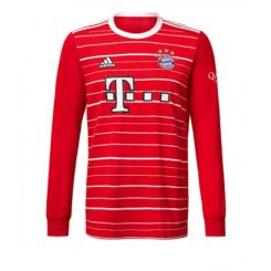 Bayern Munich Jamal Musiala #42 Thuis tenue Mensen 2022-23 Lange Mouw-1