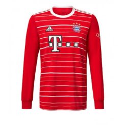 Bayern Munich Leon Goretzka #8 Thuis tenue Mensen 2022-23 Lange Mouw-1