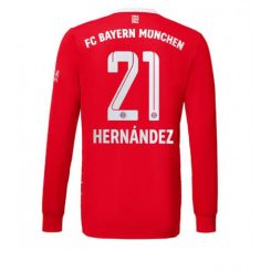 Bayern Munich Lucas Hernandez #21 Thuis tenue Mensen 2022-23 Lange Mouw