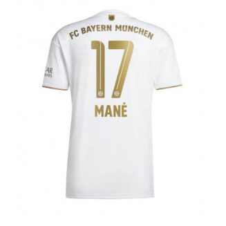 Bayern Munich Sadio Mane #17 Uit tenue Mensen 2022-23 Korte Mouw