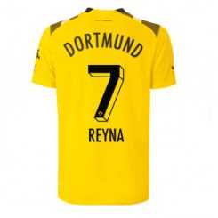 Borussia Dortmund Giovanni Reyna #7 Derde tenue Mensen 2022-23 Korte Mouw