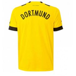 Borussia Dortmund Thuis tenue Mensen 2022-23 Korte Mouw-1