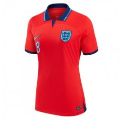 Dames Engeland Jordan Henderson #8 Uit tenue WK 2022 Korte Mouw