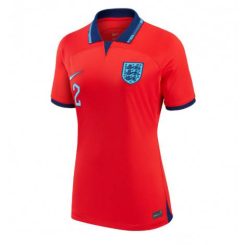 Dames Engeland Kyle Walker #2 Uit tenue WK 2022 Korte Mouw-1