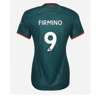 Dames Liverpool Roberto Firmino #9 Derde tenue 2022-23 Korte Mouw