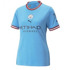 Dames Manchester City Kyle Walker #2 Thuis tenue 2022-23 Korte Mouw-1