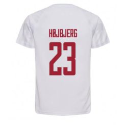 Denemarken Pierre-Emile Hojbjerg #23 Uit tenue Mensen WK 2022 Korte Mouw