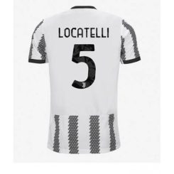 Juventus Manuel Locatelli #5 Thuis tenue Mensen 2022-23 Korte Mouw