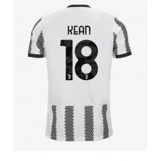 Juventus Moise Kean #18 Thuis tenue Mensen 2022-23 Korte Mouw