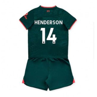 Kids Liverpool Jordan Henderson #14 Derde tenue 2022-23 Korte Mouw (+ Korte broeken)