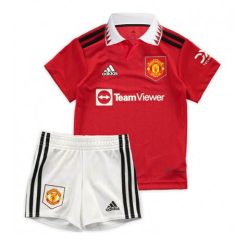 Kids Manchester United Raphael Varane #19 Thuis tenue 2022-23 Korte Mouw (+ Korte broeken)-1