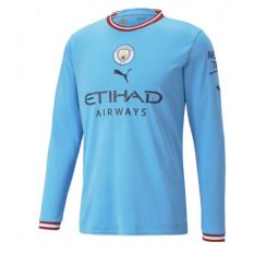 Manchester City Kyle Walker #2 Thuis tenue Mensen 2022-23 Lange Mouw-1