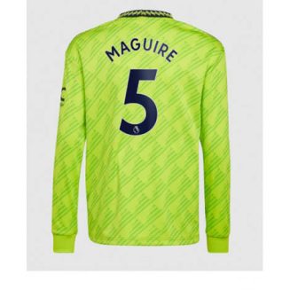 Manchester United Harry Maguire #5 Derde tenue Mensen 2022-23 Lange Mouw