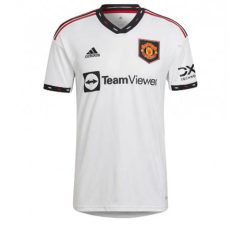 Manchester United Raphael Varane #19 Uit tenue Mensen 2022-23 Korte Mouw-1