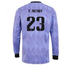 Real Madrid Ferland Mendy #23 Uit tenue Mensen 2022-23 Lange Mouw