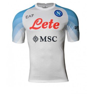 SSC Napoli Uit tenue Mensen 2022-23 Korte Mouw