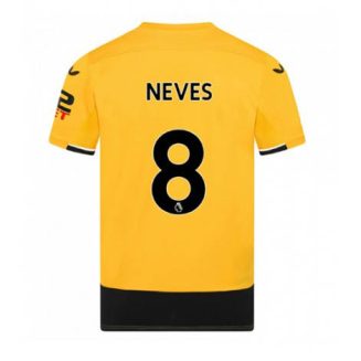 Wolves Ruben Neves #8 Thuis tenue Mensen 2022-23 Korte Mouw