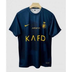 Al-Nassr Cristiano Ronaldo #7 Uit tenue Mensen 2023-24 Korte Mouw-1