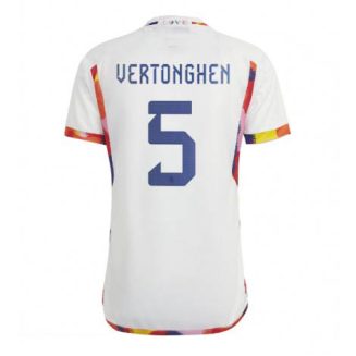 België Jan Vertonghen #5 Uit tenue Mensen WK 2022 Korte Mouw