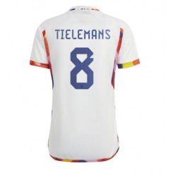 België Youri Tielemans #8 Uit tenue Mensen WK 2022 Korte Mouw