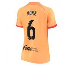 Dames Atletico Madrid Koke #6 Derde tenue 2022-23 Korte Mouw