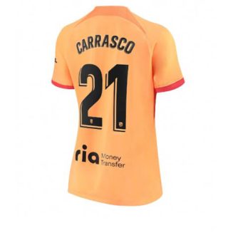 Dames Atletico Madrid Yannick Carrasco #21 Derde tenue 2022-23 Korte Mouw